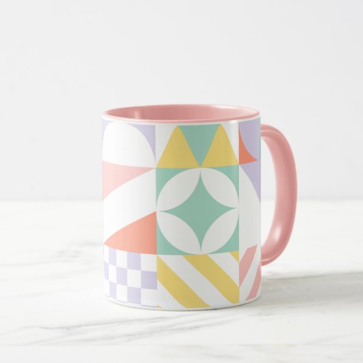 geometrisch #32 tasse (VorderseiteRechts)