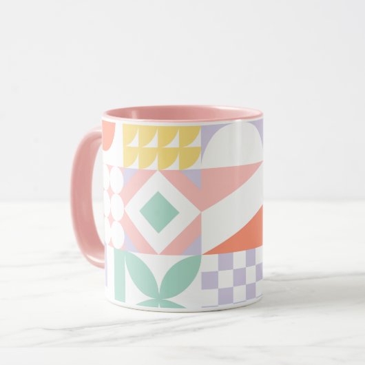 geometrisch #32 tasse (Vorderseite Links)