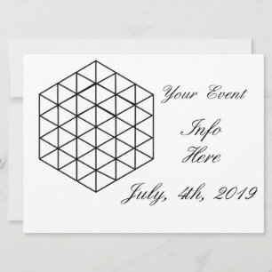 Geometrisch 3-D Cube Thunder_Cove