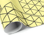 Geometrisch 3-D Cube Thunder_Cove Geschenkpapier (Rolleneckpunkt)