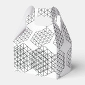 Geometrisch 3-D Cube Thunder_Cove Geschenkschachtel (Rückseite)