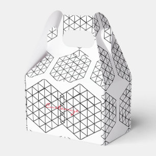 Geometrisch 3-D Cube Thunder_Cove Geschenkschachtel