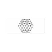 Geometrisch 3-D Cube Thunder_Cove Gummistempel (Stempel)