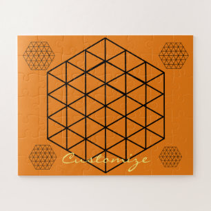 Geometrisch 3-D Cube Thunder_Cove Puzzle