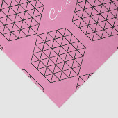 Geometrisch 3-D Cube Thunder_Cove Seidenpapier (Ausschnitt)