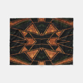 Geometrisch #861 fleecedecke (Vorderseite (Horizontal))