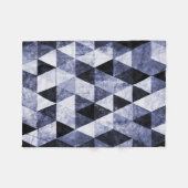 Geometrisch #965 fleecedecke (Vorderseite (Horizontal))