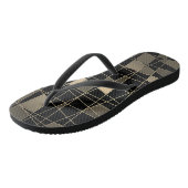 Geometrisch, abstrakt badesandalen (Schrägansicht)