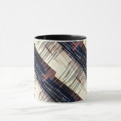 Geometrisch abstrakt gestreift tasse (Zentrum)