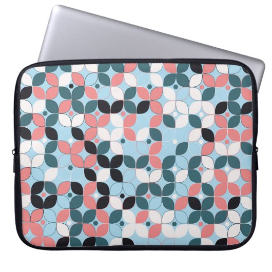 geometrisch, abstrakt laptopschutzhülle (Vorderseite)