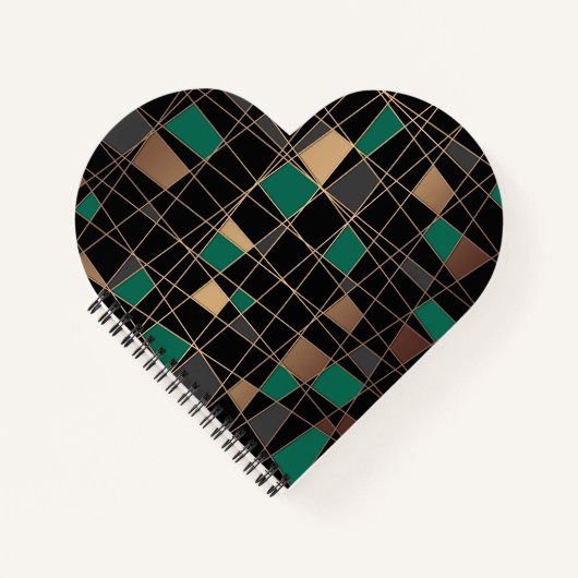 Geometrisch, abstrakt notizblock (Vorderseite)