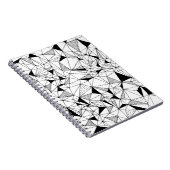 Geometrisch Abstrakt: Polygonaler Hintergrund Art. Notizblock (Rechte Seite)