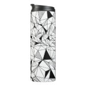 Geometrisch Abstrakt: Polygonaler Hintergrund Art. Thermosbecher (Nach rechts gedreht)