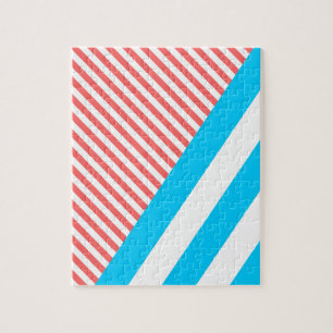 geometrisch, abstrakt puzzle