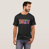 "Geometrisch" Abstrakt T-Shirt (Vorne ganz)