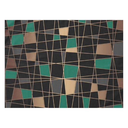Geometrisch, abstrakt tischdecke (Vorderseite (Horizontal))