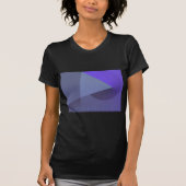 Geometrisch ? Abstrakte Frauenschwarz T-Shirt (Vorderseite)