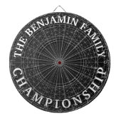 geometrisch abstraktes, modernes, individualisierb dartscheibe (vorne)