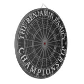 geometrisch abstraktes, modernes, individualisierb dartscheibe (Vorderseite Links)