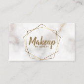 Geometrisch aus Gold Visitenkarte (Vorderseite)