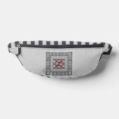 Geometrisch Bauchtasche (Ablage )