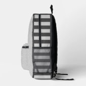 Geometrisch Bedruckter Rucksack (Rechts)