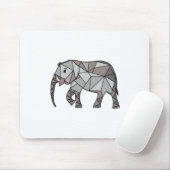 geometrisch, bischöflich grau mousepad (Mit Mouse)