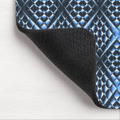 Geometrisch blau .... mousepad (Ecke)