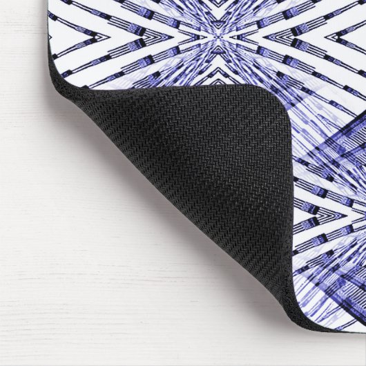 Geometrisch blau ....... mousepad (Ecke)