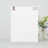 Geometrisch Briefkopf (Stehend Vorderseite)