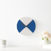 Geometrisch Dekorativ Runde Wanduhr (Zuhause)