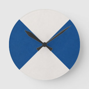 Geometrisch Dekorativ Runde Wanduhr