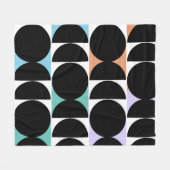 Geometrisch des modernen Mittelzentrums Fleecedecke (Vorderseite (Horizontal))