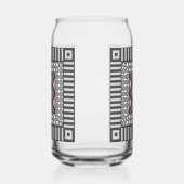 Geometrisch Dosenglas (Rechts)