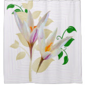 Geometrisch Duschvorhang (Vorderseite)