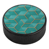 geometrisch eishockey puck (3/4)