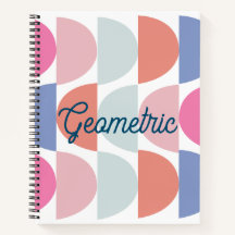 Geometrisch farbig Semi Circle Geometric