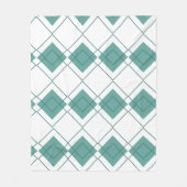 geometrisch fleecedecke (Vorderseite)