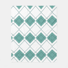 geometrisch fleecedecke