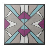 Geometrisch Fliese (Vorderseite)