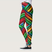 geometrisch fluoreszierend leggings (Links)