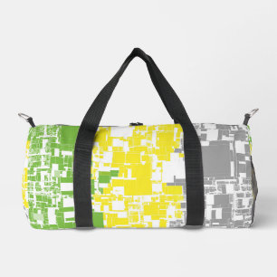 Geometrisch Funky Abstrakte Lithromantische Pride- Duffle Bag