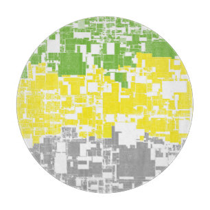 Geometrisch Funky Abstrakte Lithromantische Pride- Schneidebrett