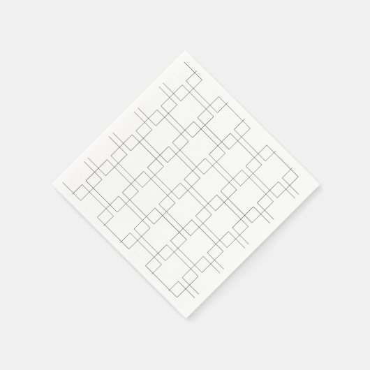 Geometrisch für das Bracket Elimination Turnament Serviette (Ecke)