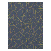 geometrisch für Marsch und Gold Tischdecke (Vorderseite)