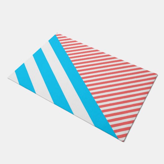 geometrisch fußmatte (Schrägansicht)