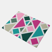 geometrisch fußmatte (Schrägansicht)