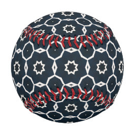Geometrisch gedruckt baseball
