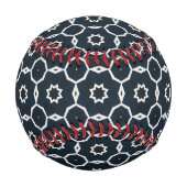 Geometrisch gedruckt baseball (Vorderseite)