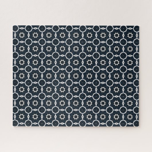 Geometrisch gedruckt puzzle (Horizontal)